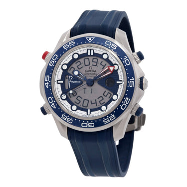 Pre-owned Omega Seamaster Regatta America's Cup 46,7mm Titanium Grey Dial reference 216.92.46.79.10.001 in Geneva - Certified pre-owned - Minty Watches