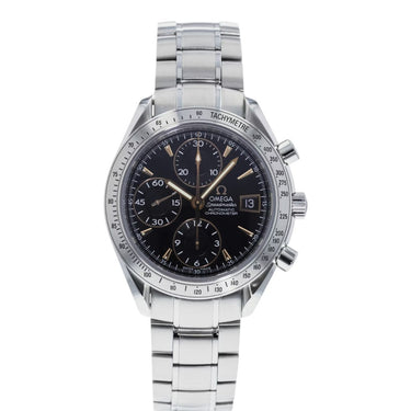 Pre-owned Omega Speedmaster Automatic Date Japan Limited to 2000pcs Black Dial reference 3211.50 in Geneva - Certified pre-owned - Minty Watches