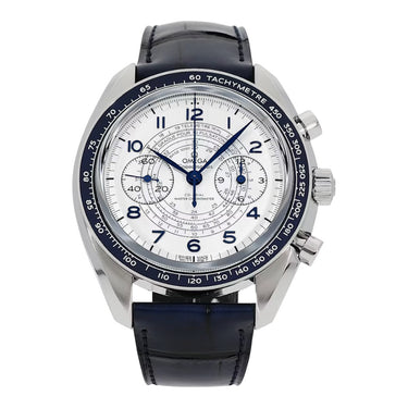 Pre-owned Omega Speedmaster Chronoscope 43 mm Silver Dial Manual Wind reference 329.33.43.51.02.001 in Geneva - Certified pre-owned - Minty Watches