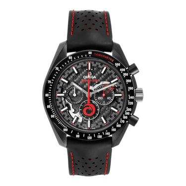 Pre-owned Omega Speedmaster "Dark Side of the Moon" Alinghi Team Edition reference 311.92.44.30.01.002 in Geneva - Certified pre-owned - Minty Watches