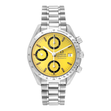 Pre-owned Omega Speedmaster Date 39 mm First Edition Michael Schumacher reference 3511.12 in Geneva - Certified pre-owned - Minty Watches
