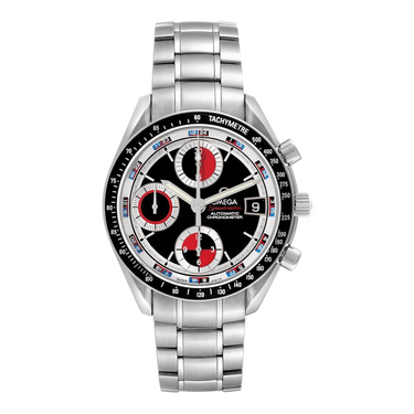 Pre-owned Omega Speedmaster Date Chronograph 40mm "Casino Dial" 3210.52 in Geneva - Certified pre-owned - Minty Watches