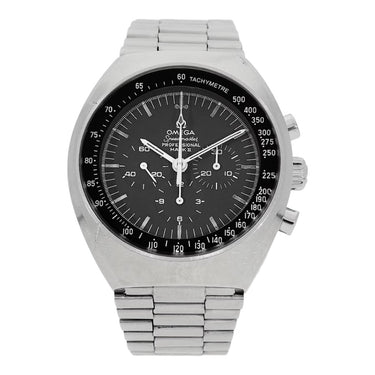 Pre-owned Omega Speedmaster Mark II Co-Axial Chronograph 46x42mm reference 327.10.43.50.01.001 in Geneva - Certified pre-owned - Minty Watches