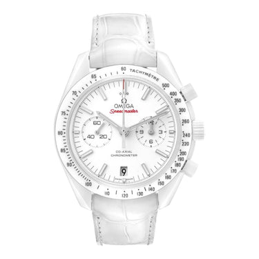Pre-owned Omega Speedmaster Moonwatch "White Side of The Moon 44,25mm White Dial reference 311.93.44.51.04.002 in Geneva - Certified pre-owned - Minty Watches