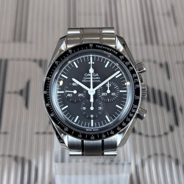 certified pre-owned Speedmaster Moonwatch black dial reference 311.30.42.30.01.005 from 2020 in Geneva - Certified pre-owned - Minty Watches