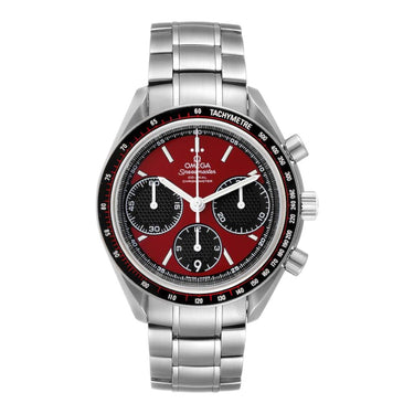 Pre-owned Omega Speedmaster Racing Co-Axial Chronograph 40mm Red Dial ref 326.30.40.50.11.001 in Geneva - Certified pre-owned - Minty Watches