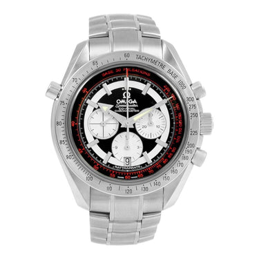 Pre-owned Omega Speedmaster Rattrapante Broad Arrow 44mm reference 3582.51 in Geneva - Certified pre-owned - Minty Watches