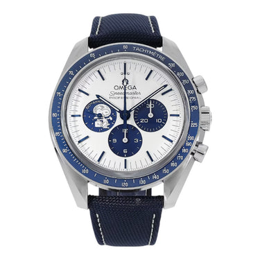Pre-owned Omega Speedmaster "Silver Snoopy Award" 50th Anniversary Chronograph 42mm ref 310.32.42.50.02.001 in Geneva - Certified pre-owned - Minty Watches