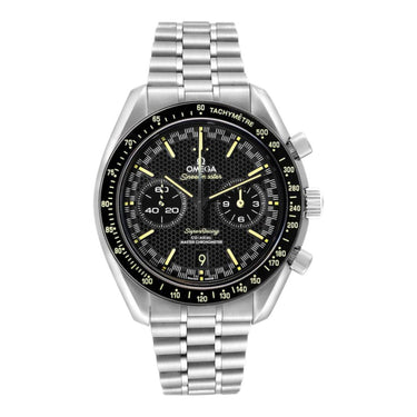 Pre-owned Omega Speedmaster Super Racing 44,25mm Black Dial Automatic reference 329.30.44.51.01.003 in Geneva - Certified pre-owned - Minty Watches
