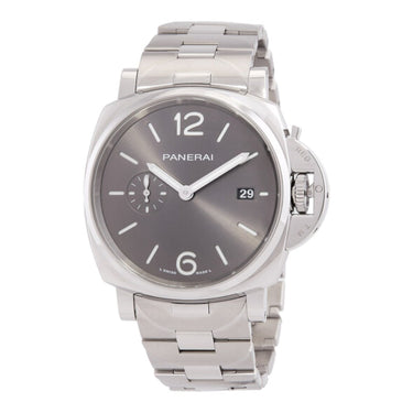 Pre-owned Panerai Luminor Due 42 mm Anthracite Dial Automatic reference PAM01387 in Geneva - Certified pre-owned - Minty Watches