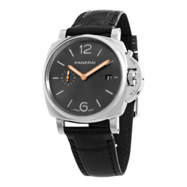 Pre-owned Panerai Luminor Due 38mm Anthracite Dial Automatic reference PAM01552 in Geneva - Certified pre-owned - Minty Watches