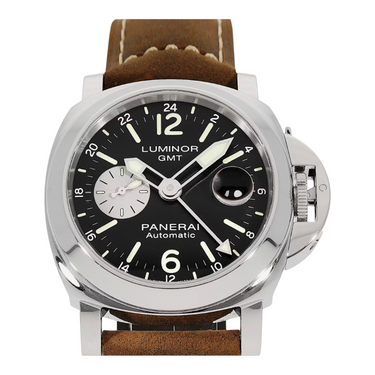 Pre-owned Panerai Luminor GMT 44 mm PAM01088 in Geneva - Certified pre-owned - Minty Watches