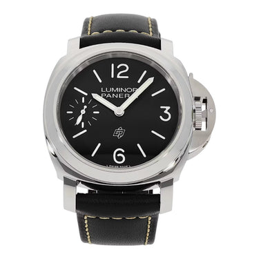 Pre-owned Panerai Luminor Logo Manual Winding 44 mm Black Dial reference PAM01084 in Geneva - Certified pre-owned - Minty Watches