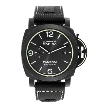 Pre-owned Panerai Luminor Marina Carbotech 70th Anniversary Limited Edition 44mm ref PAM01118 in Geneva - Certified pre-owned - Minty Watches