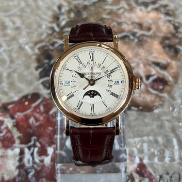 certified pre-owned Patek Philippe Perpetual Calendar Retrograde reference 5159R-001 from 2012 in Geneva - Certified pre-owned - Minty Watches