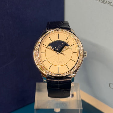 Pre-owned certified Piaget Limelight Stella Moonphase reference G0A40111 from 2025 in Geneva - Certified pre-owned - Minty Watches