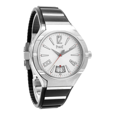 Pre-owned Piaget Polo FortyFive 45 mm Titanium Automatic reference G0A34010 in Geneva - Certified pre-owned - Minty Watches