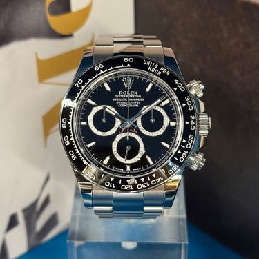 Rolex Daytona Noir 126500LN 2025 d'occasion à Genève - Certified pre-owned- Minty Watches