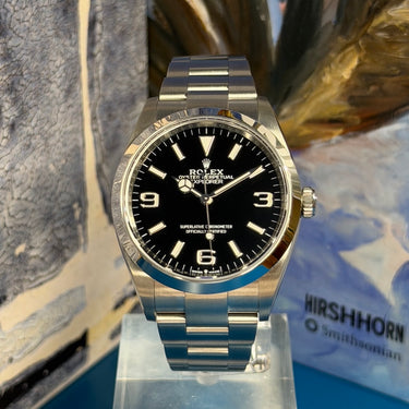 Pre-owned certified Rolex Explorer 36mm reference 124270 from 2021 in Geneva - Certified pre-owned - Minty Watches