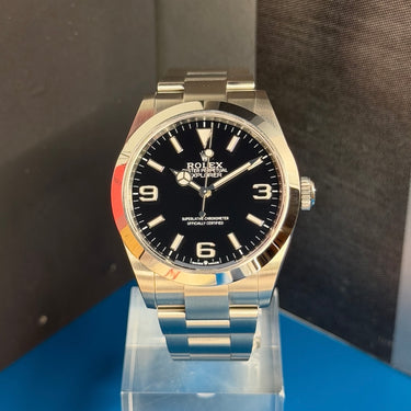 Pre-owned certified Rolex Explorer 40mm reference 224270 from 2023 in Geneva - Certified pre-owned - Minty Watches