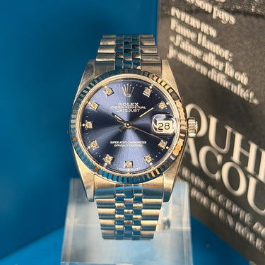 Rolex Lady-Datejust 31mm 68274 1988 d'occasion à Genève - Certified pre-owned- Minty Watches