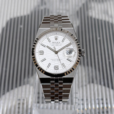 certified pre-owned Rolex Land-Dweller 36mm White reference 127234 from 2026 in Geneva - Certified pre-owned - Minty Watches
