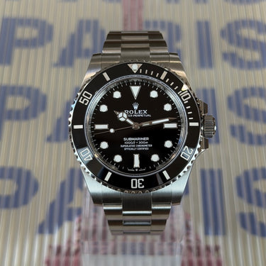 Pre-owned certified Rolex Submariner No-Date 41mm reference 124060 from 2026 in Geneva - Certified pre-owned - Minty Watches