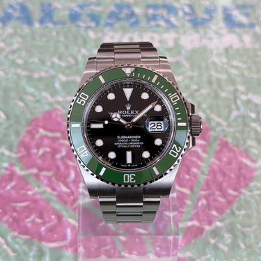 Pre-owned certified Rolex Submariner "Starbucks MKII" reference 126610LV from 2026 in Geneva - Certified pre-owned - Minty Watches