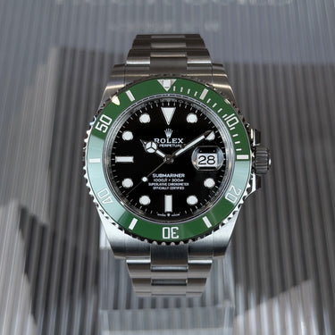 certified pre-owned Rolex Submariner "Starbucks MKII" reference 126610LV from 2026 in Geneva - Certified pre-owned - Minty Watches