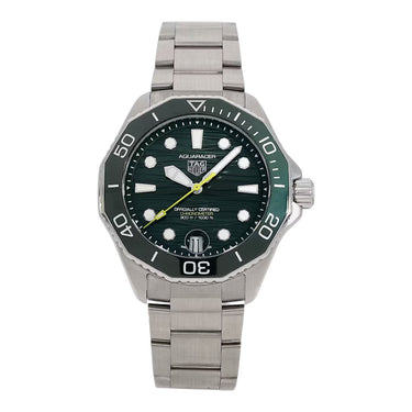 Pre-owned TAG Heuer Aquaracer Professional 300 Date 42 mm Green Dial reference WBP5116.BA0013 in Geneva - Certified pre-owned - Minty Watches