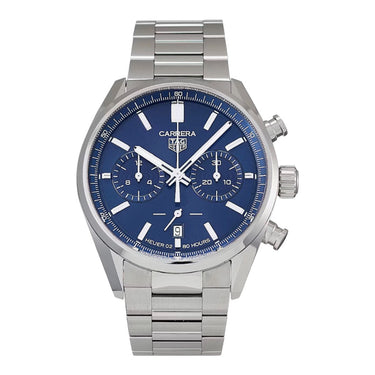 Pre-owned TAG Heuer Carrera Calibre Heuer 02 Chronograph 42 mm reference CBN2011.BA0642 in Geneva - Certified pre-owned - Minty Watches