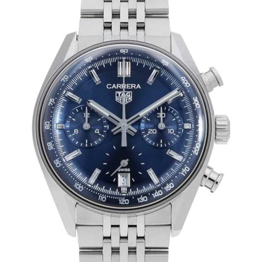 Pre-owned TAG Heuer Carrera Chronograph Glassbox 39 mm reference CBS2212.BA0048 in Geneva - Certified pre-owned - Minty Watches