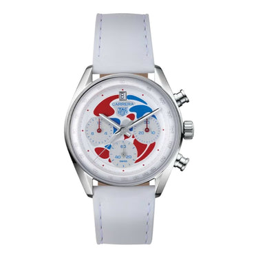 Pre-owned TAG Heuer Carrera Chronograph EXPO 2025 Osaka Limited Edition ref CBS221C.FC6619 in Geneva - Certified pre-owned - Minty Watches