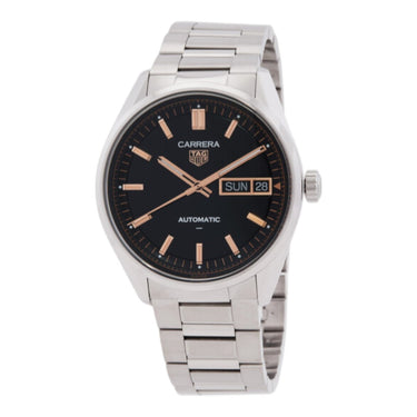 Pre-owned TAG Heuer Carrera Day-Date TH31-02 43mm Black Dial Automatic reference WDA2111.BA0043 in Geneva - Certified pre-owned - Minty Watches