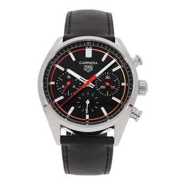 Pre-owned TAG Heuer Carrera Chronograph Calibre TH20-00 42mm Black Dial Automatic reference CBN201C.FC6542 in Geneva - Certified pre-owned - Minty Watches