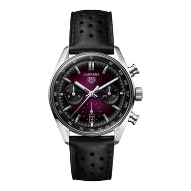 Pre-owned TAG Heuer Carrera Chronograph Calibre TH20-00 Automatic 39 mm reference CBS2219.FC6607 in Geneva - Certified pre-owned - Minty Watches