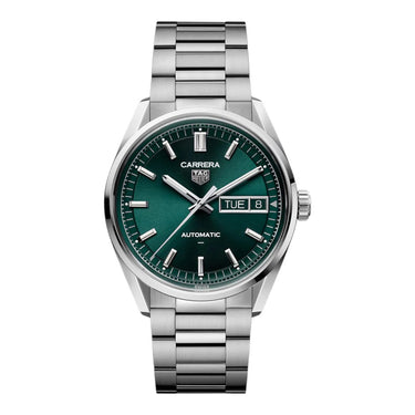 Pre-owned TAG Heuer Carrera Day-Date TH31-02 41 mm reference WDA2115.BA0043 in Geneva - Certified pre-owned - Minty Watches