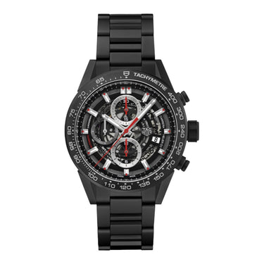 Pre-owned TAG Heuer Carrera Heuer 01 43mm reference CAR2090.BH072 in Geneva - Certified pre-owned - Minty Watches