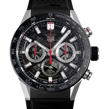 Pre-owned TAG Heuer Carrera Heuer 02 43mm reference CBG2010.FT6143 in Geneva - Certified pre-owned - Minty Watches