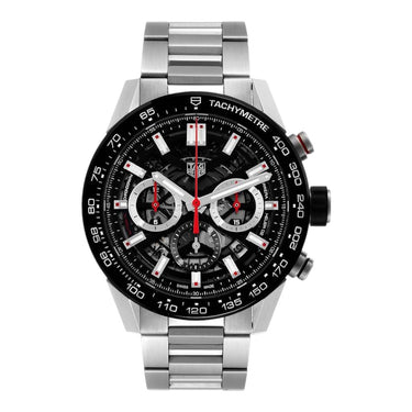 Pre-owned TAG Heuer Carrera Heuer 02 45 mm reference CBG2A10.BA0654 in Geneva - Certified pre-owned - Minty Watches