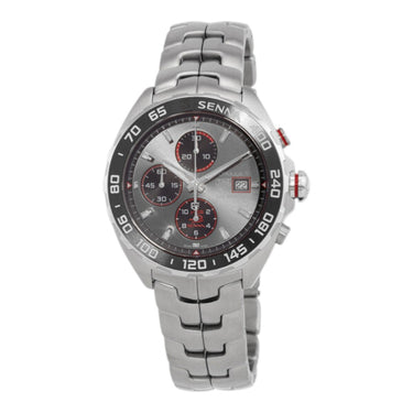Pre-owned TAG Heuer Formula 1 Calibre 16 Ayrton Senna Special Edition 44mm Grey Dial reference CAZ201D.BA0633 in Geneva - Certified pre-owned - Minty Watches