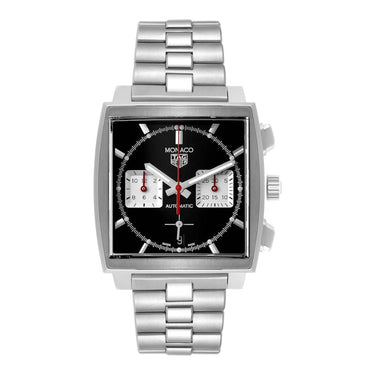 Pre-owned TAG Heuer Monaco Calibre Heuer 02 39 mm reference CBL2113.BA0644 in Geneva - Certified pre-owned - Minty Watches