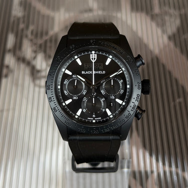 certified pre-owned Tudor Fastrider Black Shield reference 42000CN-0018 from 2016 in Geneva - Certified pre-owned - Minty Watches