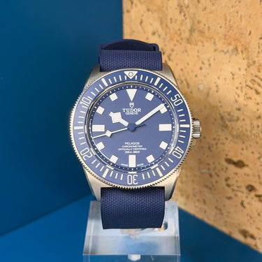 Pre-owned certified Tudor Pelagos FXD reference 25707B/23 from 2023 in Geneva - Certified pre-owned - Minty Watches
