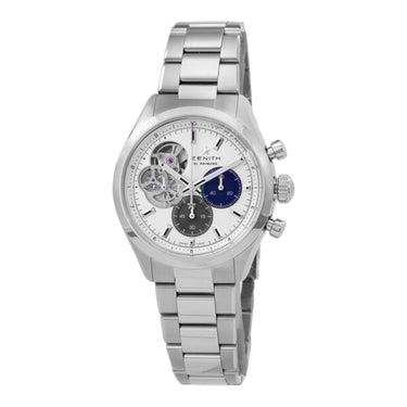 Pre-owned Zenith Chronomaster Open 39,5mm Silver Dial Automatic reference 03.3300.3604/69.M3300 in Geneva - Certified pre-owned - Minty Watches