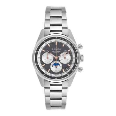 Pre-owned Zenith Chronomaster Original Triple Calendar 38mm Grey Dial Automatic reference 03.3400.3610/39.M3200 in Geneva - Certified pre-owned - Minty Watches