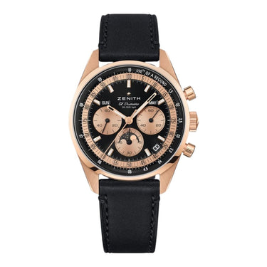 Pre-owned Zenith Chronomaster Original Triple Calendar 38mm Black Dial Automatic reference 18.3400.3610/21.C911 in Geneva - Certified pre-owned - Minty Watches