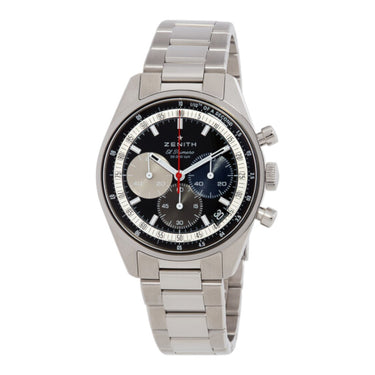 Pre-owned Zenith Chronomaster Original 1969 Chronograph 38 mm Black Dial reference 03.3200.3600/22.M3200 in Geneva - Certified pre-owned - Minty Watches