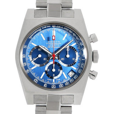 Pre-owned Zenith Chronomaster Revival Airweight Cover Girl reference 03.A3818.400/51.M3818 in Geneva - Certified pre-owned - Minty Watches