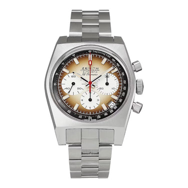 Pre-owned Zenith Chronomaster Revival El Primero A385 37mm reference 03.A384.400/385.M385 in Geneva - Certified pre-owned - Minty Watches
